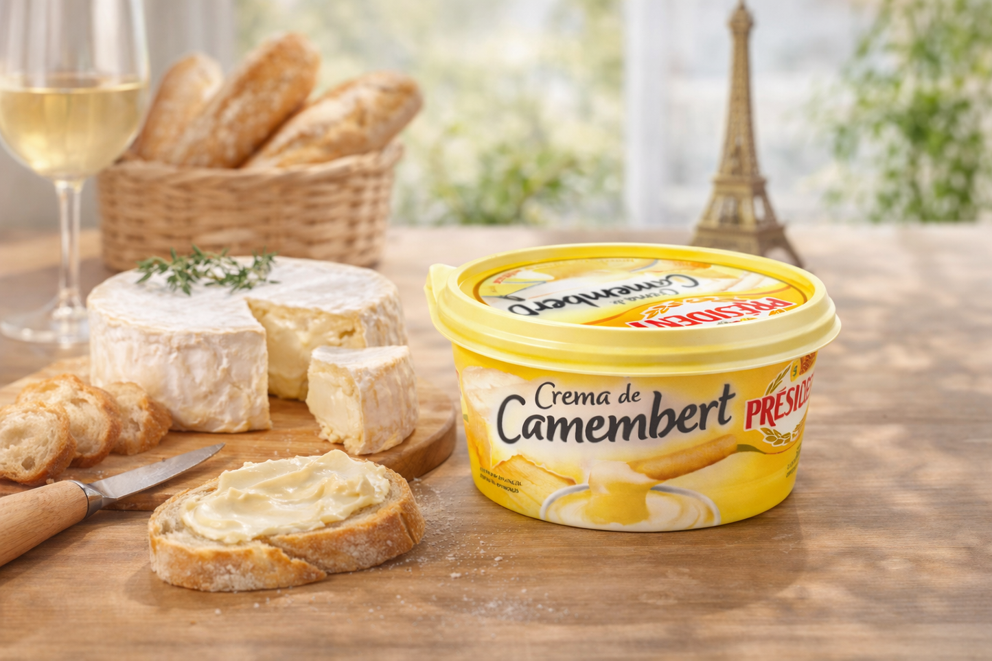 Crema de Camembert Président