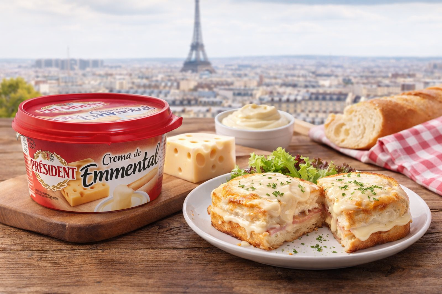 Crema de Emmental Président