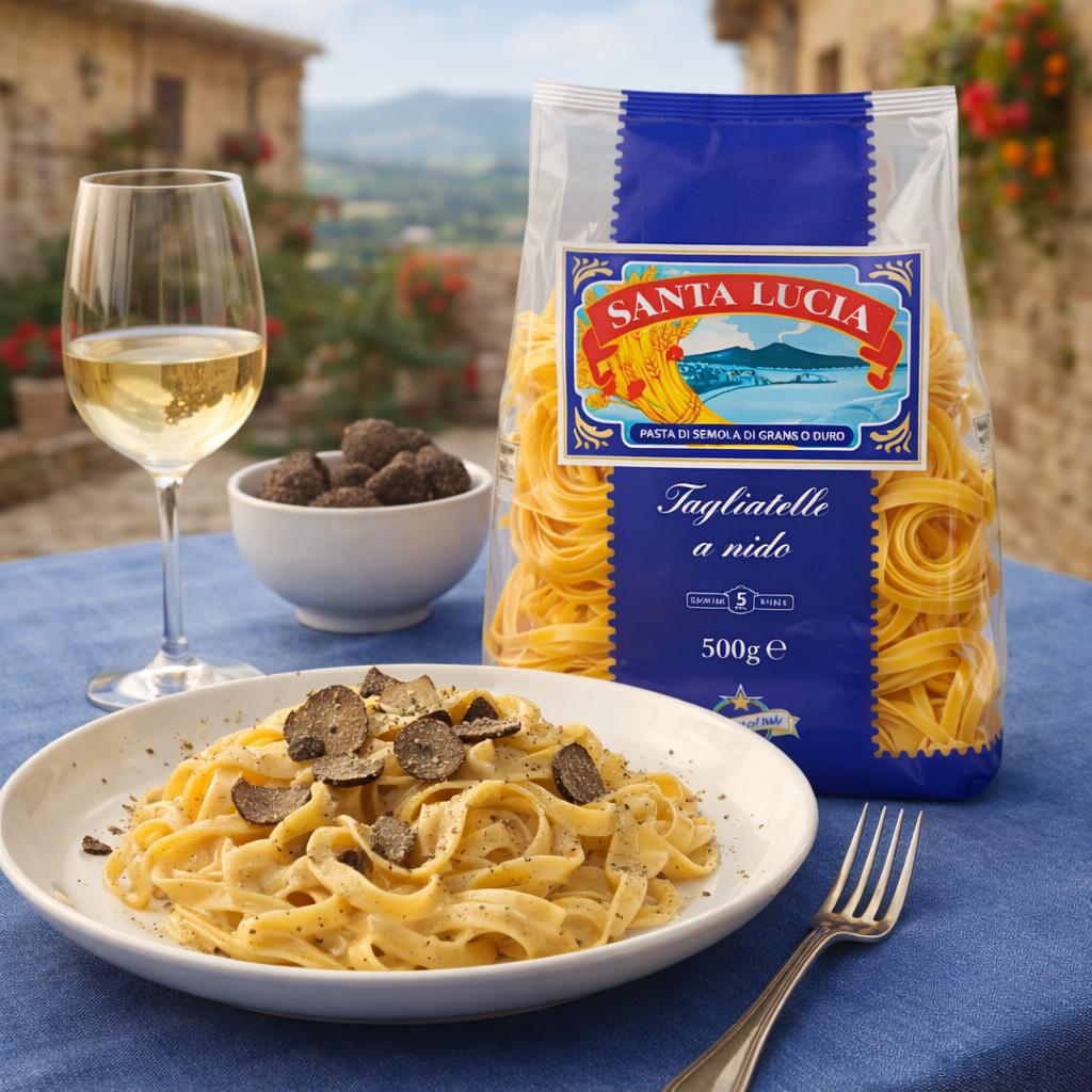 Tagliatelle a Nido Santa Lucia