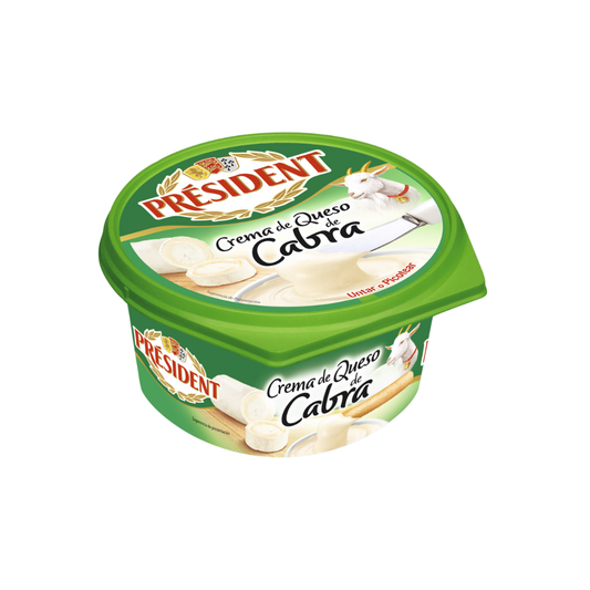 Crema de Queso de Cabra Président