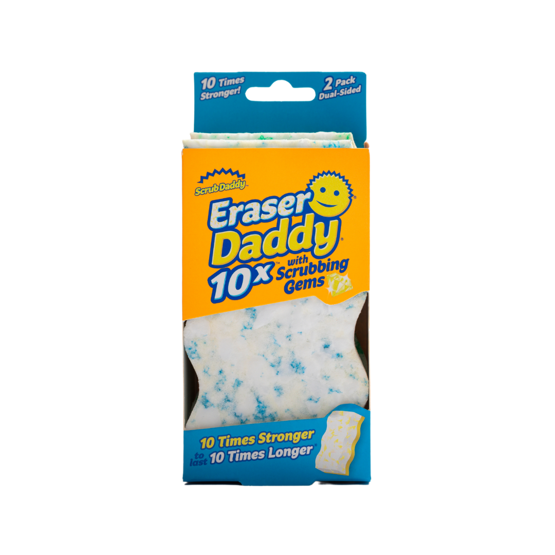 Eraser Daddy 10x con Scrubbing Gems (2 Pack) Scrub Daddy