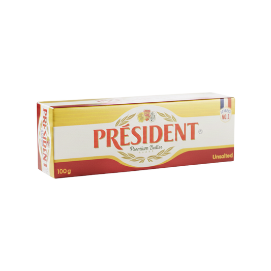 Barra De Mantequilla Sin Sal 100g Président