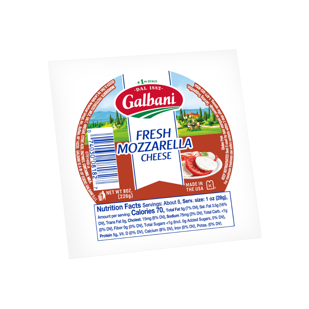 Mozzarella Fresca En Bola 226g Galbani