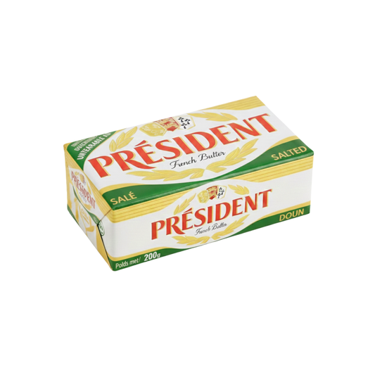 Barra De Mantequilla Con Sal 200g Président