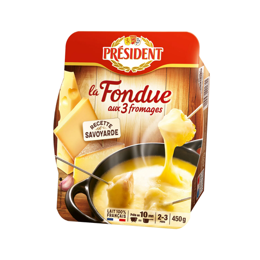 Fondue de 3 Quesos Président