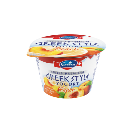 Yogurt de Melocotón Estilo Griego Emmi