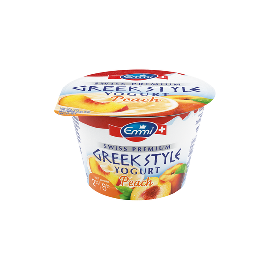 Yogurt de Melocotón Estilo Griego Emmi