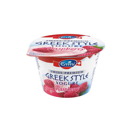 Yogurt de Frambuesa Estilo Griego Emmi