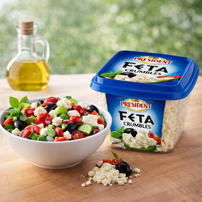 Queso Feta Crumbles Président