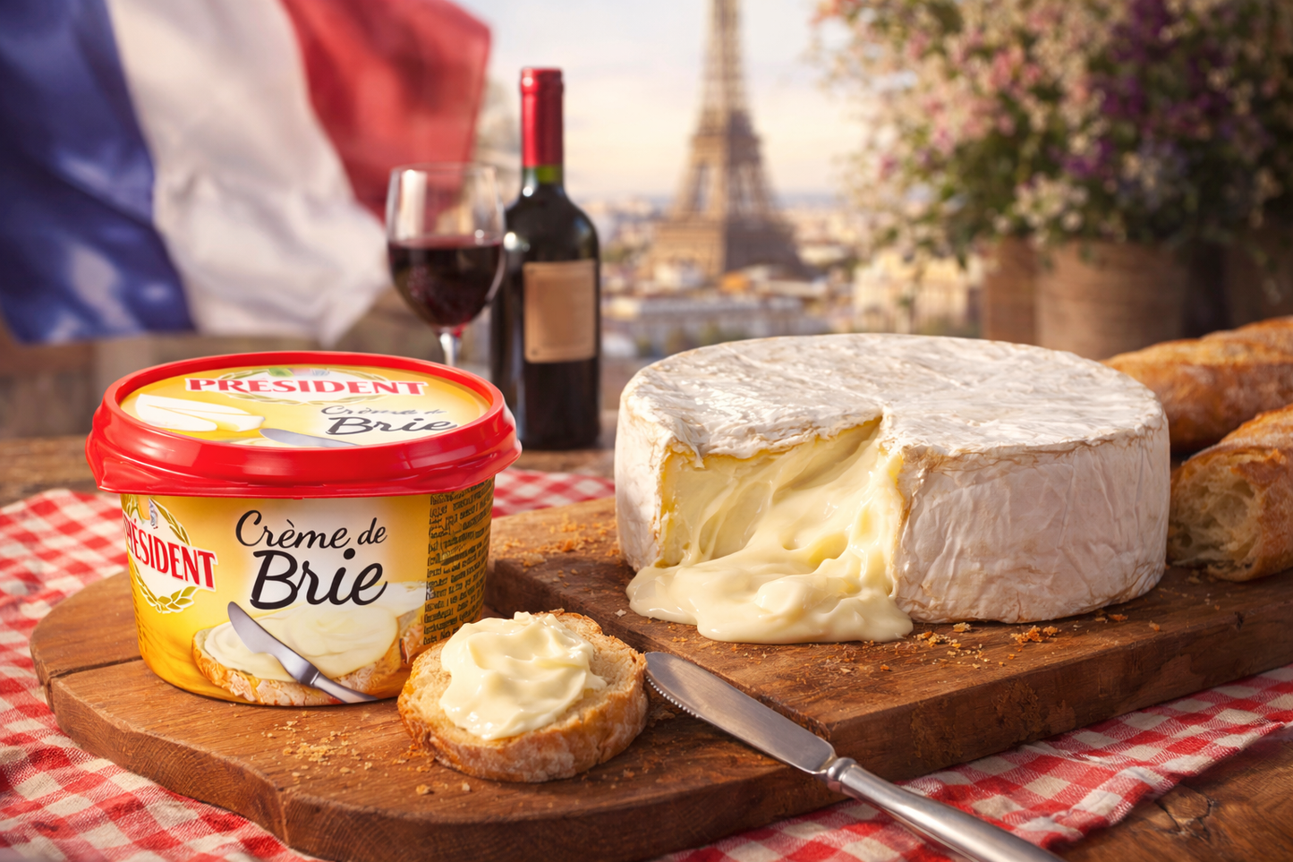 Crema de Brie Président