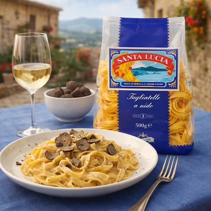 Tagliatelle a Nido Santa Lucia